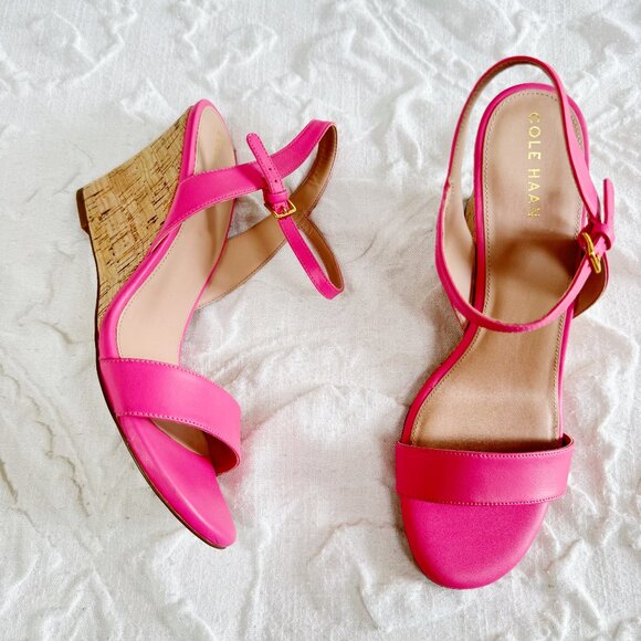 Cole Haan Josie Wedge Sandal womens Pump Siize 10 - Picture 3 of 8